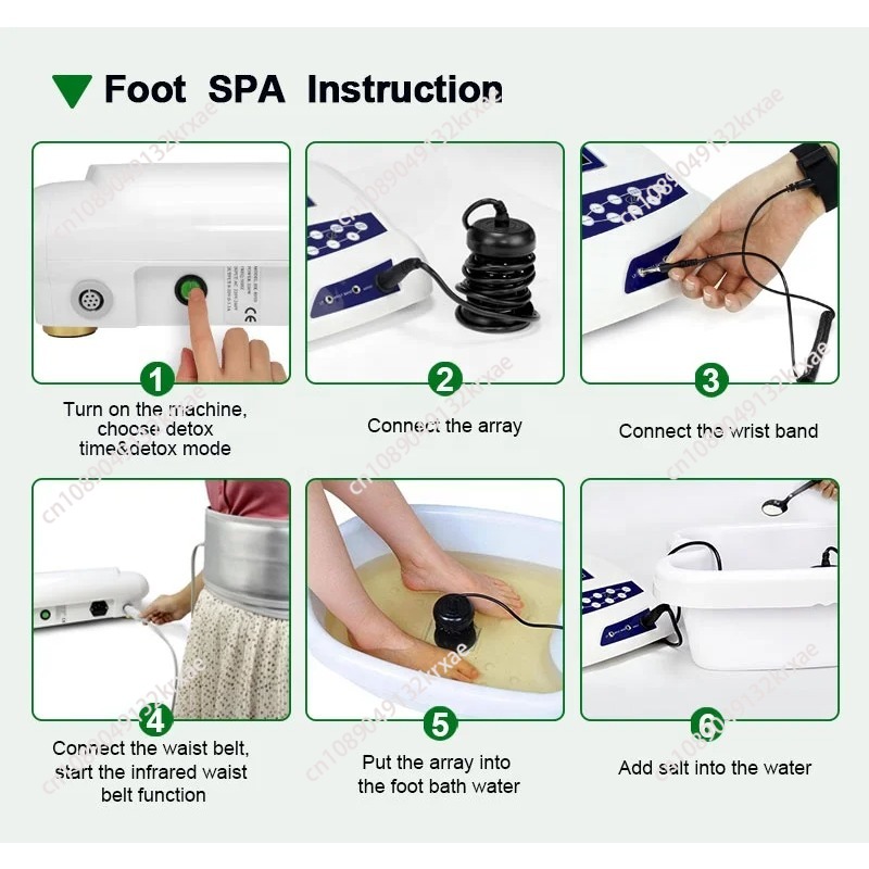 Foot Spa - Spa Life Detoxify Gezondheidsapparaat Voetdetoxmachines te