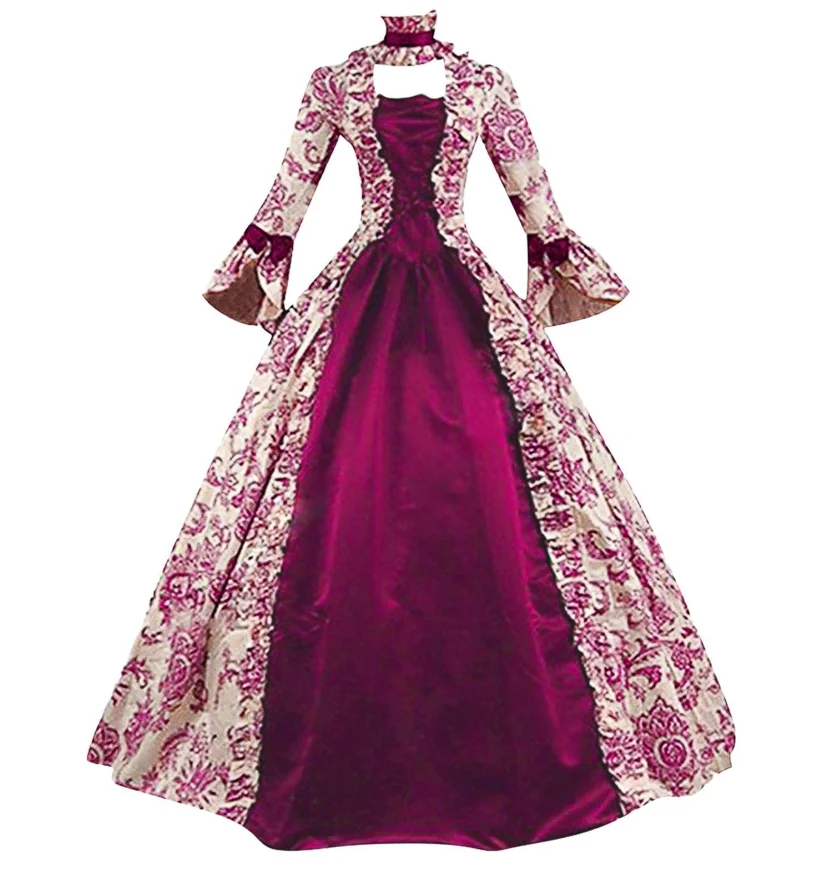 Bathrobe - Plus Size Vrouwen Middeleeuwse Marie Antoinette