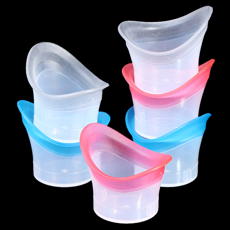Bath Salts - 【B】2 stuks siliconen oogwasbekers, herbruikbare zachte