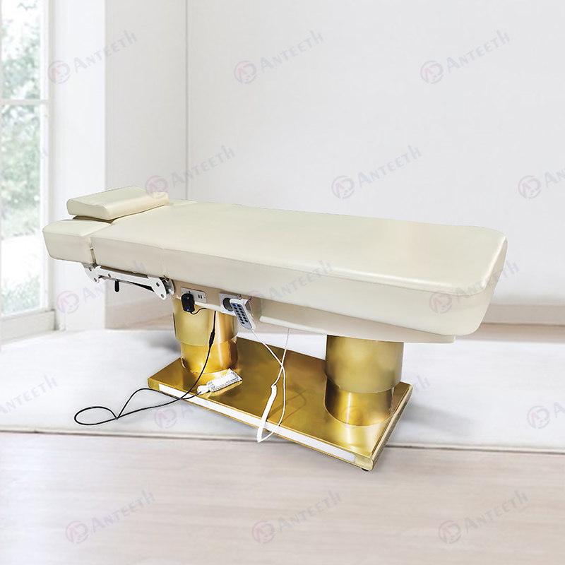 Spa Massager - Luxe spa salonmeubilair met gouden onderstel,