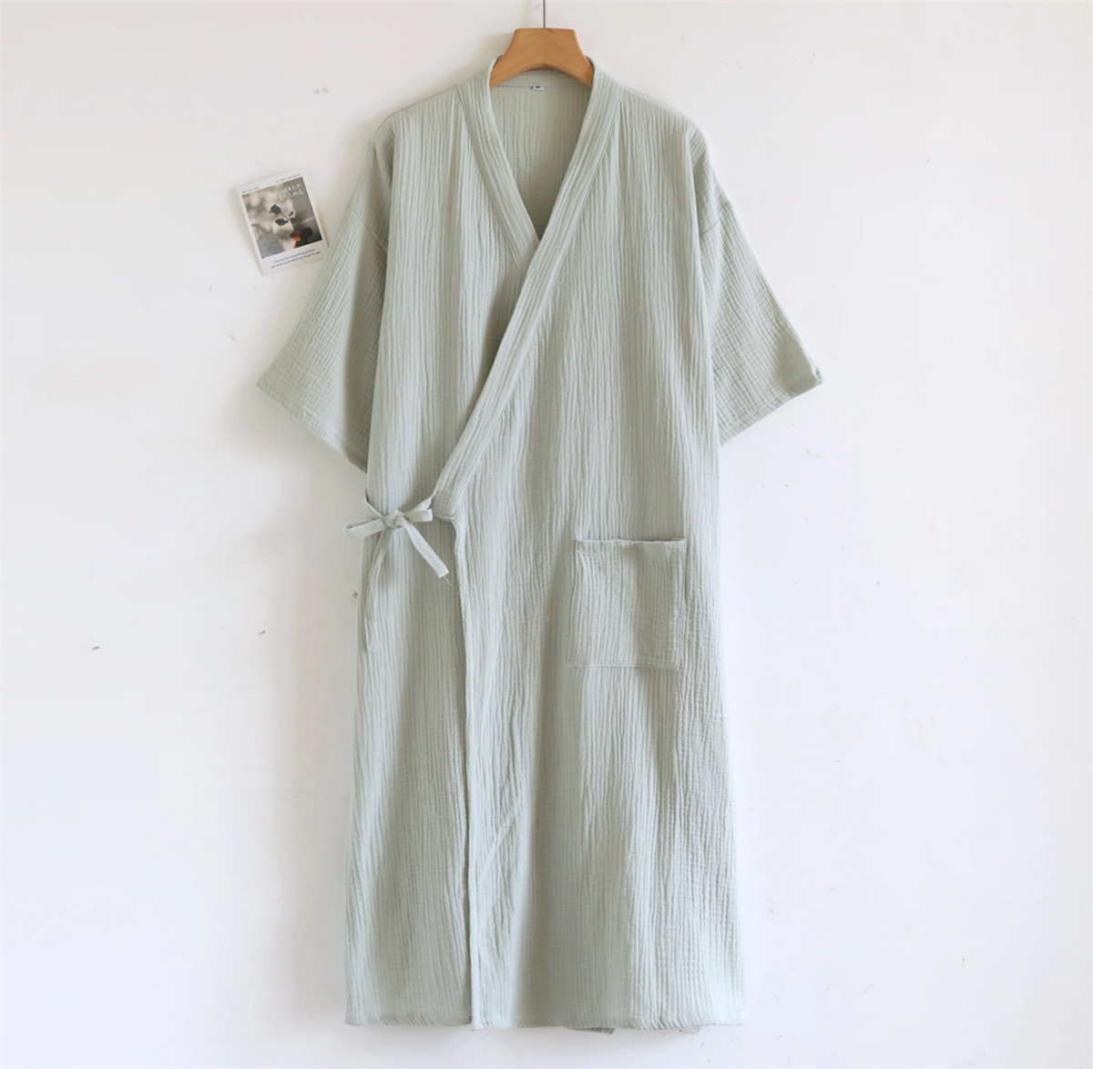 Lente/Zomer 100% Katoenen Crêp - Bathrobe recensie en prijs