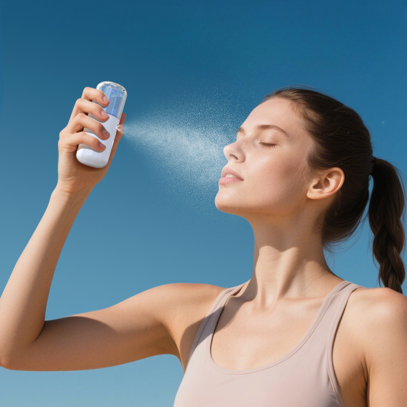 Oplaadbare, draagbare nano-mis - Face Steamer recensie en prijs