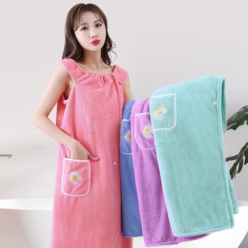 [1 Stuk Draagbare Badhanddoekj - Spa Towel recensie en prijs
