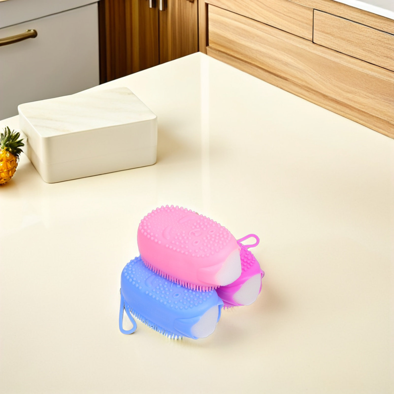 3 stuks siliconen doucheborste - Body Brush recensie en prijs